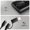 AXAGON EEM2-SD2B USB-C 10Gbps – M.2 NVMe & SATA SSD Display Box Black