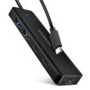 AXAGON HUE-C2C USB-C 5Gbps Travel 4-portos USB3.2 HUB Black