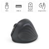 Hama EWM-500R Wireless Ergonomic Vertical Mouse Black