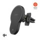 FIXED MagClick 2 autós tartó wireless töltővel 15W, fekete