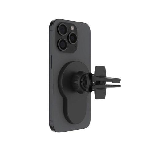FIXED MagClick 2 autós tartó wireless töltővel 15W, fekete
