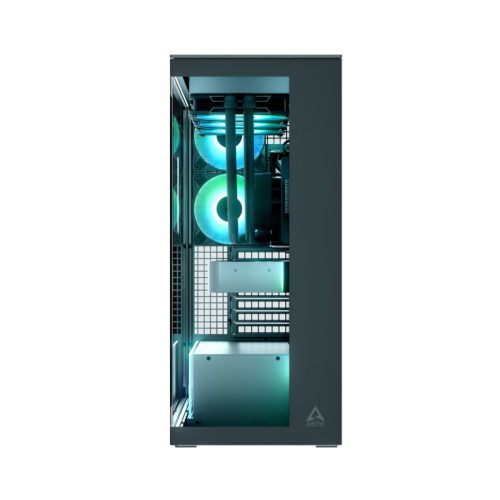 Arctic Xtender Clear Tempered Glass Black