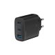 Mobile Origin Mobile Origin GaN 40W Wall Charger MO13, black 1 USB-A + 2 USB-C Black
