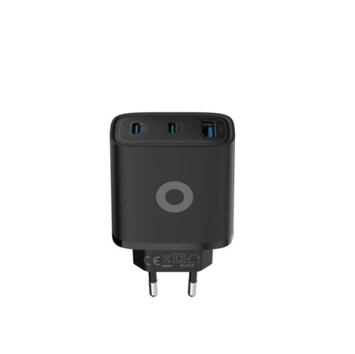 Mobile Origin Mobile Origin GaN 40W Wall Charger MO13, black 1 USB-A + 2 USB-C Black