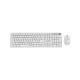 Gembird KBS-WMS-01-W Silent key Pro Business Wireless Keyboard Combo White US