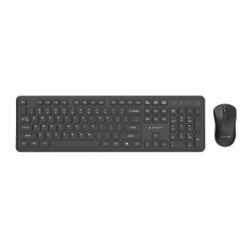   Gembird KBS-WPS-01 Slim Pro Business Wireless Keyboard Combo Black US