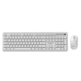   Gembird KBS-WPS-01 Slim Pro Business Wireless Keyboard Combo White US
