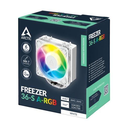Arctic Freezer 36-S A-RGB White