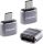 Intenso A480C USB Adapter Grey(3-pack)