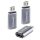 Intenso C480M USB Adapter Gray(3-Pack)