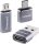 Intenso MIX480 USB Adapter Gray(3-pack)