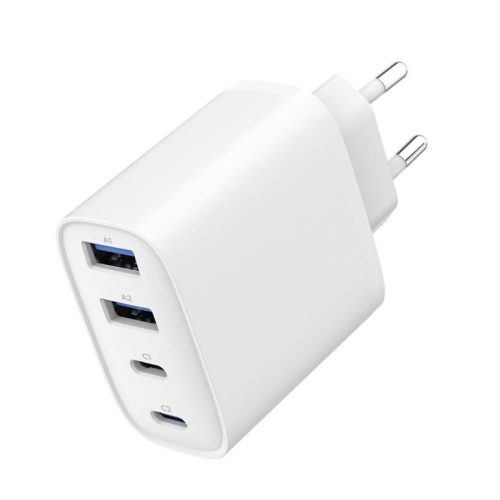 Gembird 4-port 40W GaN USB PowerDelivery fast charger White