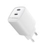 Gembird 2-port 45W USB fast charger White