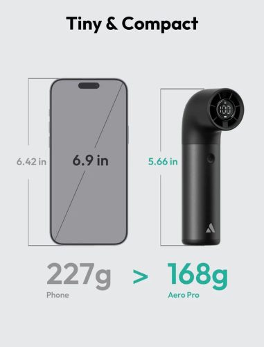 Aecooly Aero Pro Handheld High-Speed Fan Black