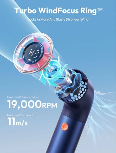 Aecooly Aero Ultra Handheld High-Speed Fan Blue/Orange