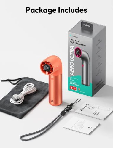 Aecooly Aero Ultra Handheld High-Speed Fan Orange