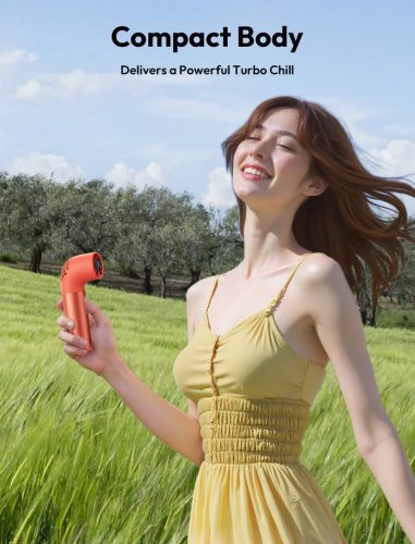 Aecooly Aero Ultra Handheld High-Speed Fan Orange