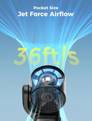 Aecooly Air Gimbal Portable Handheld Fan Black