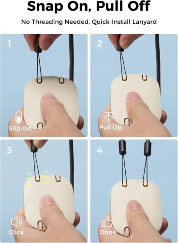 Aecooly Click 01 Mini Portable Neck Fan Beige