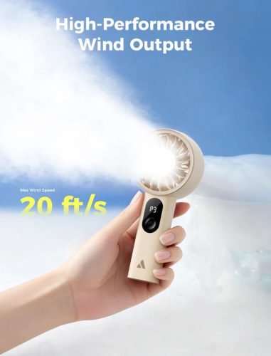 Aecooly Halo 03 Portable Handheld Fan Beige