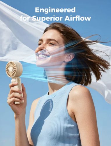 Aecooly Halo 04 Portable Handheld Fan Beige