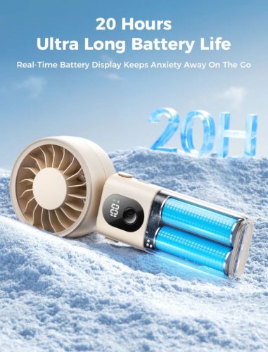 Aecooly Halo 04 Portable Handheld Fan Beige