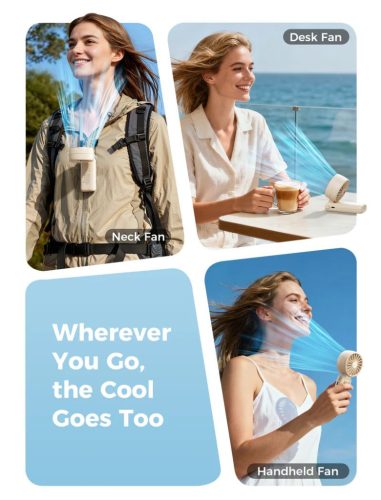 Aecooly Halo 04 Portable Handheld Fan Beige