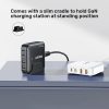 Unitek 70W Desktop GaN Charging Station Black