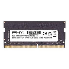 PNY 8GB DDR4 3200MHz SODIMM Performance Black