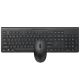 Rapoo 8065M Wireless Bluetooth Keyboard Combo Black HU
