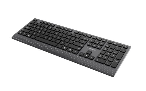 Gembird KB-MCH-06 Slim Wired Multimedia Keyboard Black US
