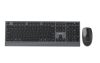 Gembird KBS-WPS-02 Dual-Mode Slim Wireless Bluetooth Keyobard Combo Black US