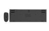 Gembird KBS-WPS-02 Dual-Mode Slim Wireless Bluetooth Keyobard Combo Black US