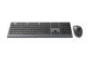 Gembird KBS-WPS-02 Dual-Mode Slim Wireless Bluetooth Keyobard Combo Black US
