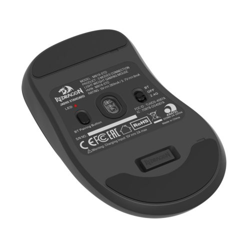 Redragon Jabns Standard Wireless Bluetooth Gaming Mouse Black