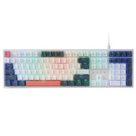   Redragon Trundle Wired Mechanical Gaming Keyboard Red switch White HU