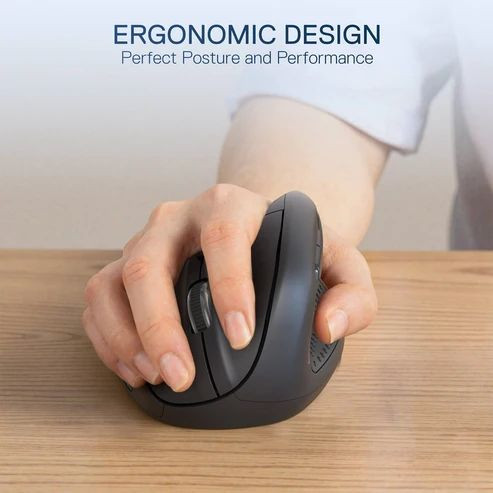 Redragon BM-4033 Wireless Vertical Ergonomic Office Mouse Black