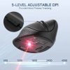 Redragon BM-4033 Wireless Vertical Ergonomic Office Mouse Black