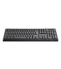 Redragon BK-8345 Wired Office Keyboard Black HU