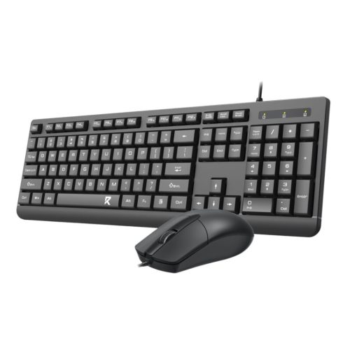 Redragon BS-7543 Wired Office Keyboard Combo Black HU