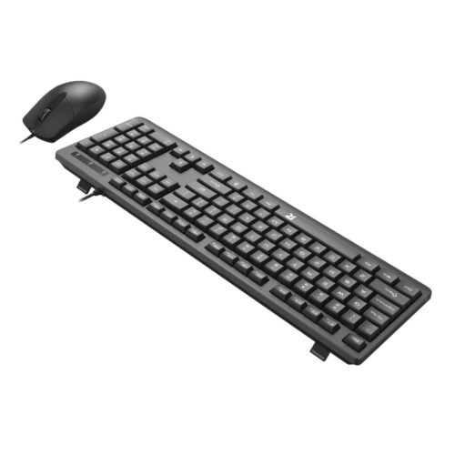 Redragon BS-7543 Wired Office Keyboard Combo Black HU