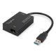 Digitus USB 3.0 Gigabit SFP network adapter Black
