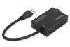 Digitus USB 3.0 Gigabit SFP network adapter Black