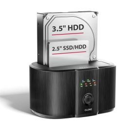 AXAGON ADSA-SC USB-C 5Gbps Docking and Cloning Station Black