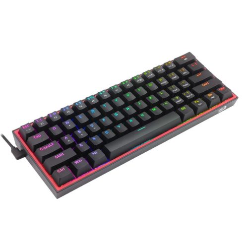 Redragon Fizz Pro Wired & Wireless Bluetooth Mechanical Gaming Keyboard Red switch Black HU