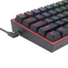 Redragon Fizz Pro Wired & Wireless Bluetooth Mechanical Gaming Keyboard Red switch Black HU