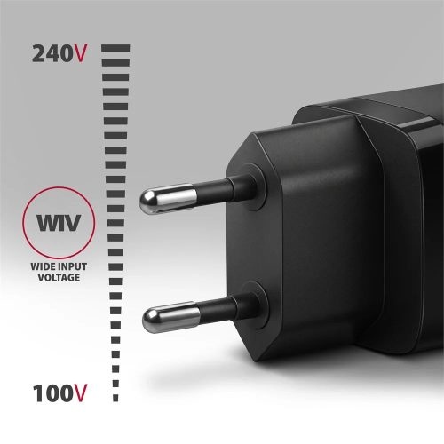 AXAGON ACU-PQ33 GaN Wall Charger 33W for phones and tablets Black