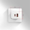 AXAGON ACU-PQ33W GaN Wall Charger 33W for phones and tablets White