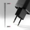 AXAGON ACU-PQ100 GaN Wall Charger 100W for laptops and phones Black