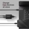 AXAGON ACU-PQ100 GaN Wall Charger 100W for laptops and phones Black